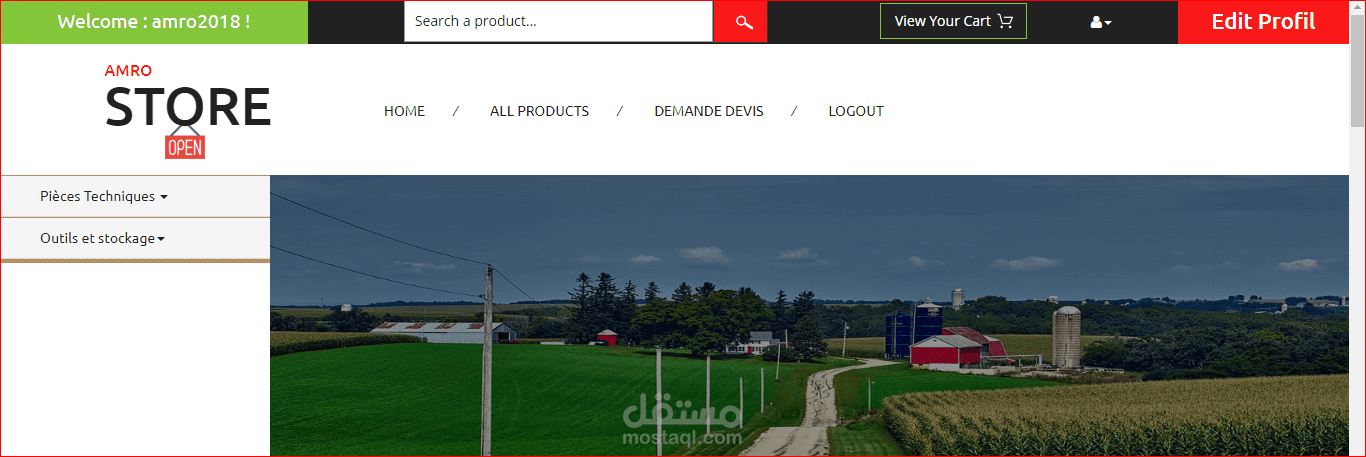 Design and Development Web Application