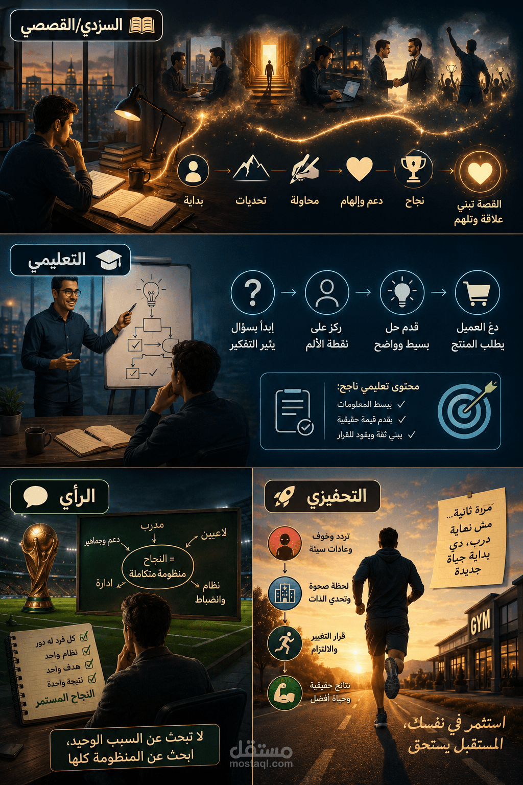 أنواع المنشورات