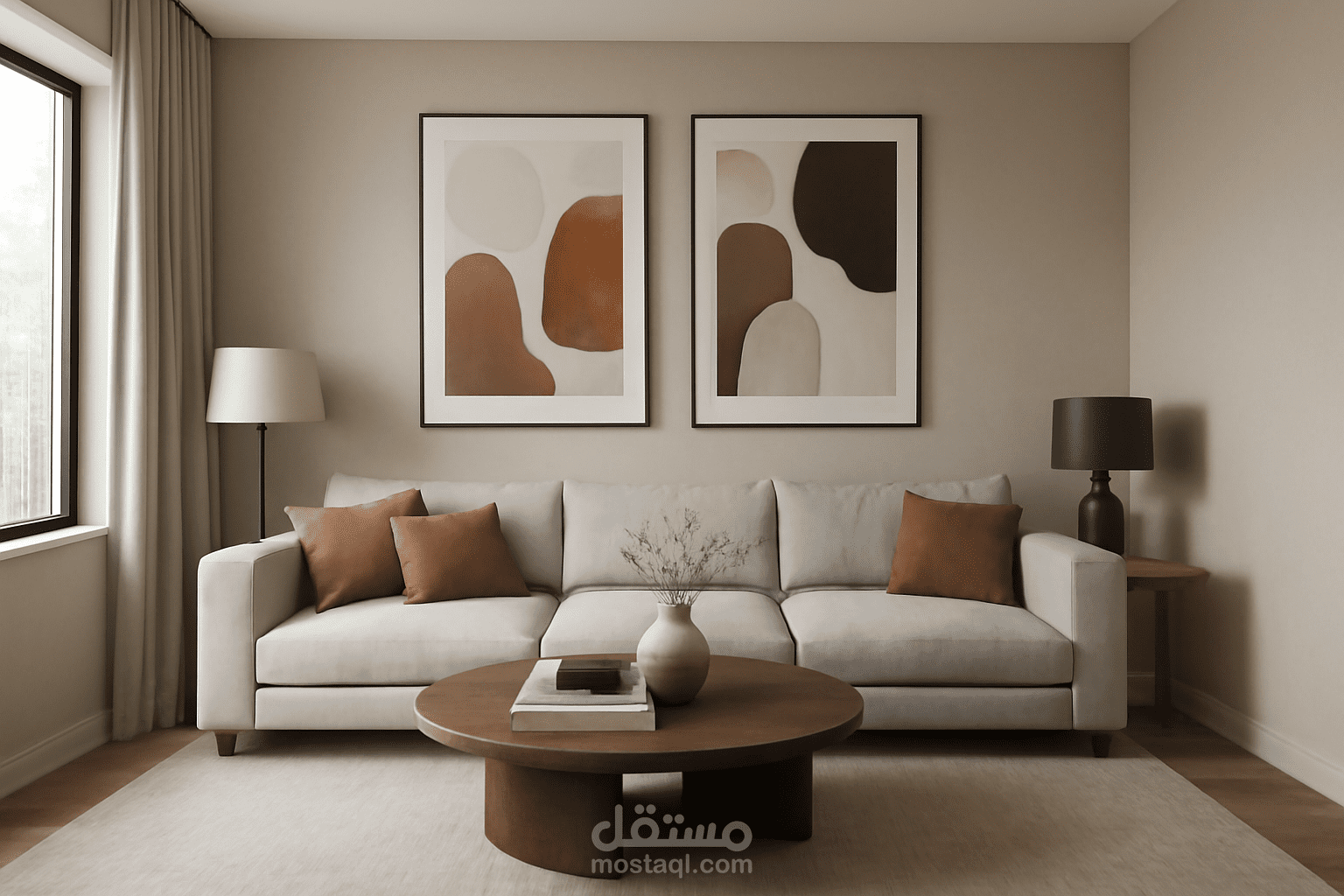 إعادة تصميم ديكور غرفة معيشة لتناسب الأسلوب العصري