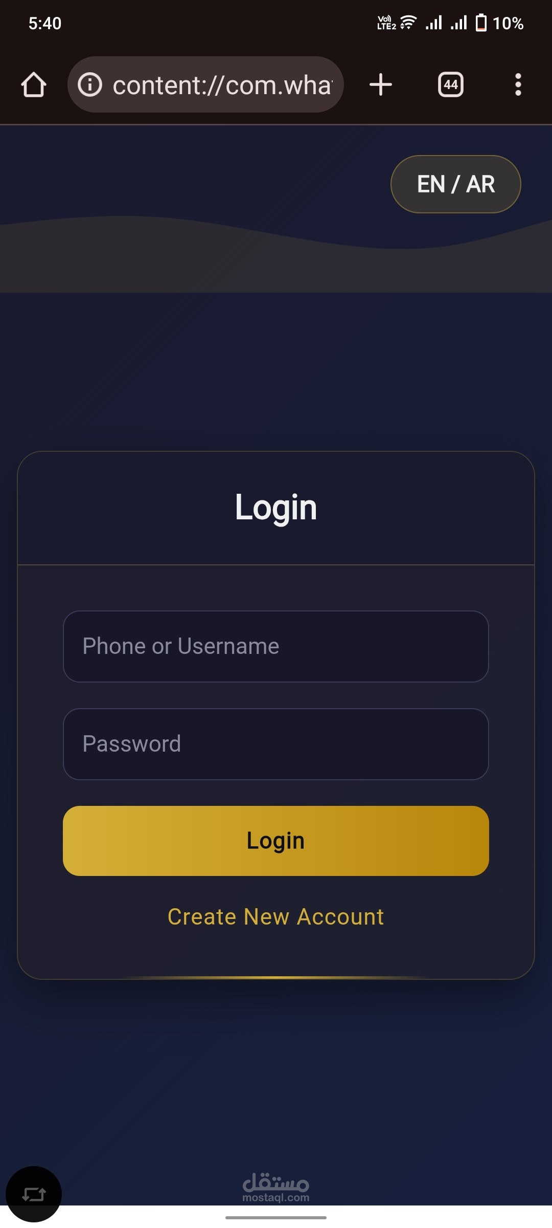Web application