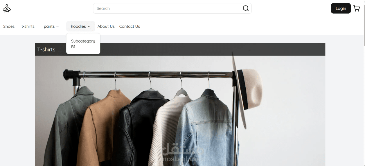 e-commerce store