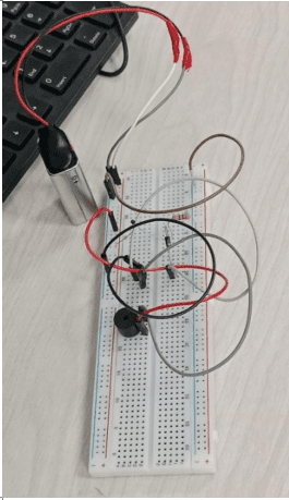 مشروع دائره كهربيه انذار حريق