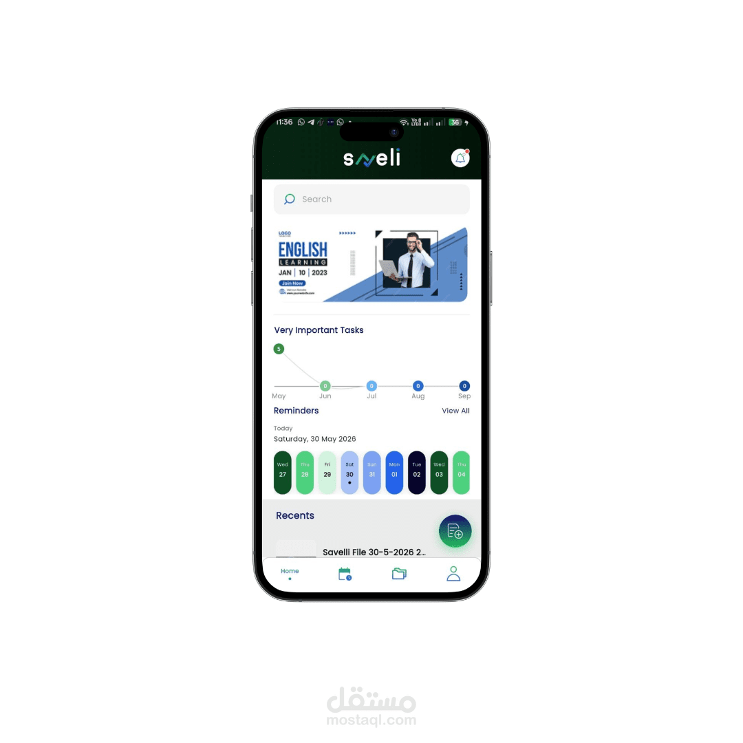 Saveli App : Secure and smart cloud storage to manage, back up, and organize your files.