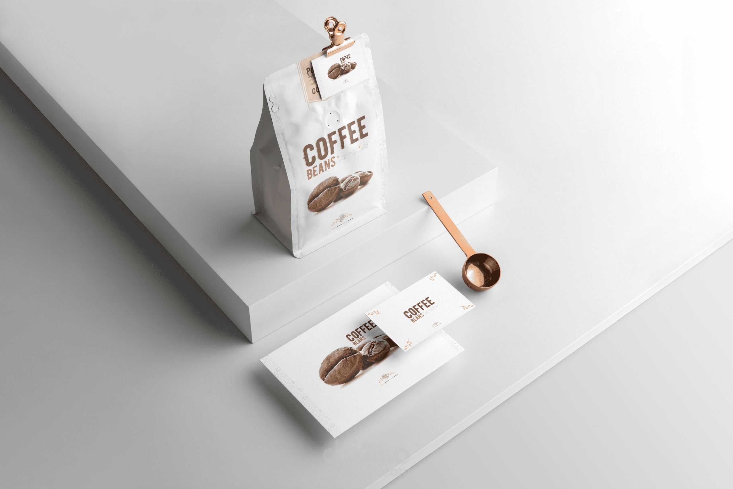 تصميم مطبوعات خاصة بالقهوة