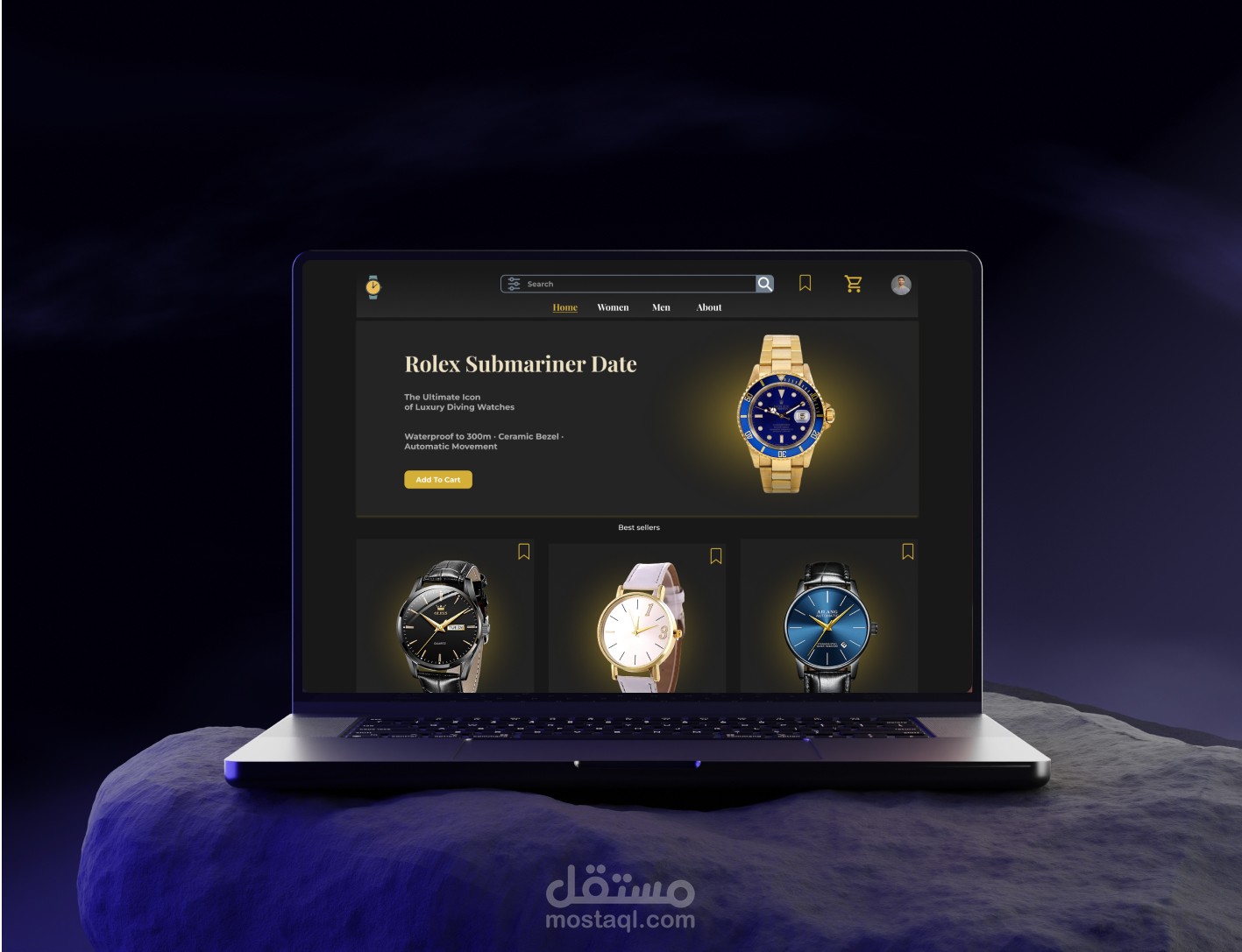 موقع بيع ساعات يدوية