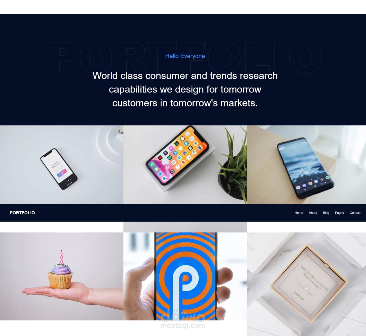 protofolio  تصميم واجهة مستخدم لتطبيق موبايل (UI/UX)
