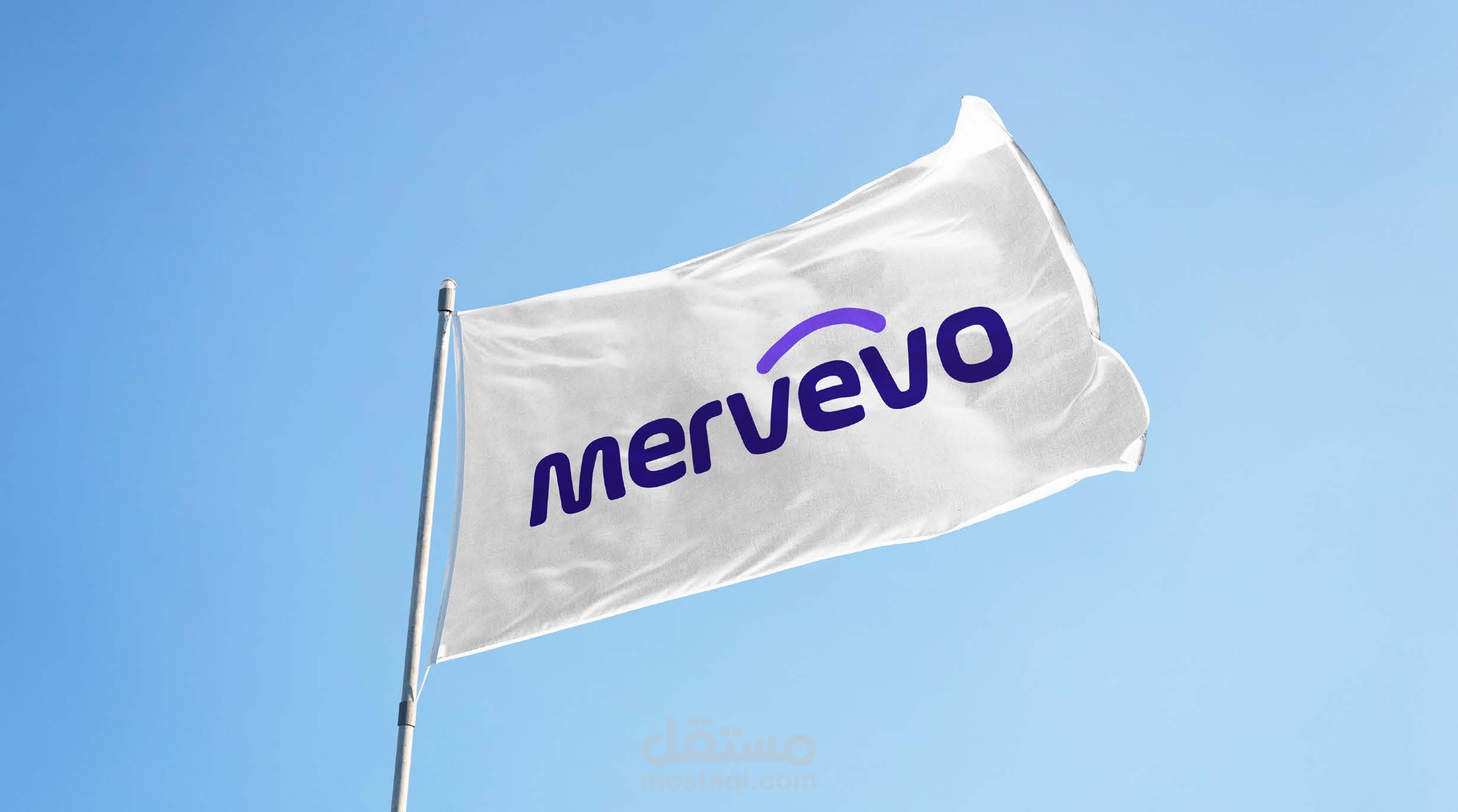 لوجو و هوية بصرية لمنصة ميرفيفو