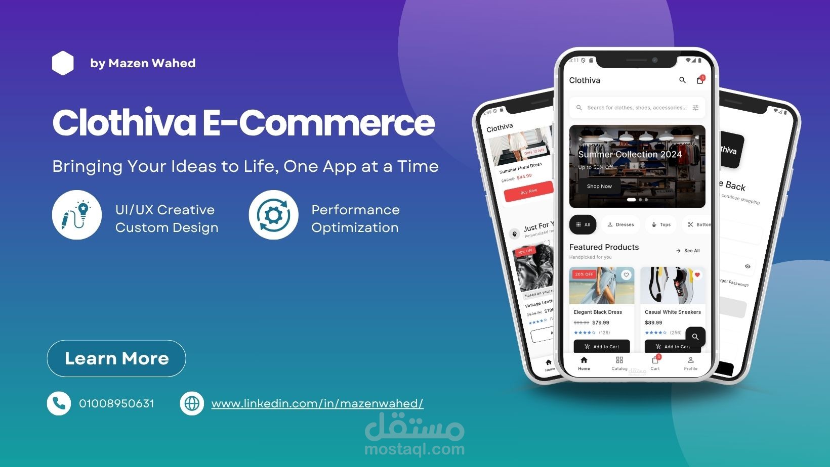 Clothiva E-Commerce Application