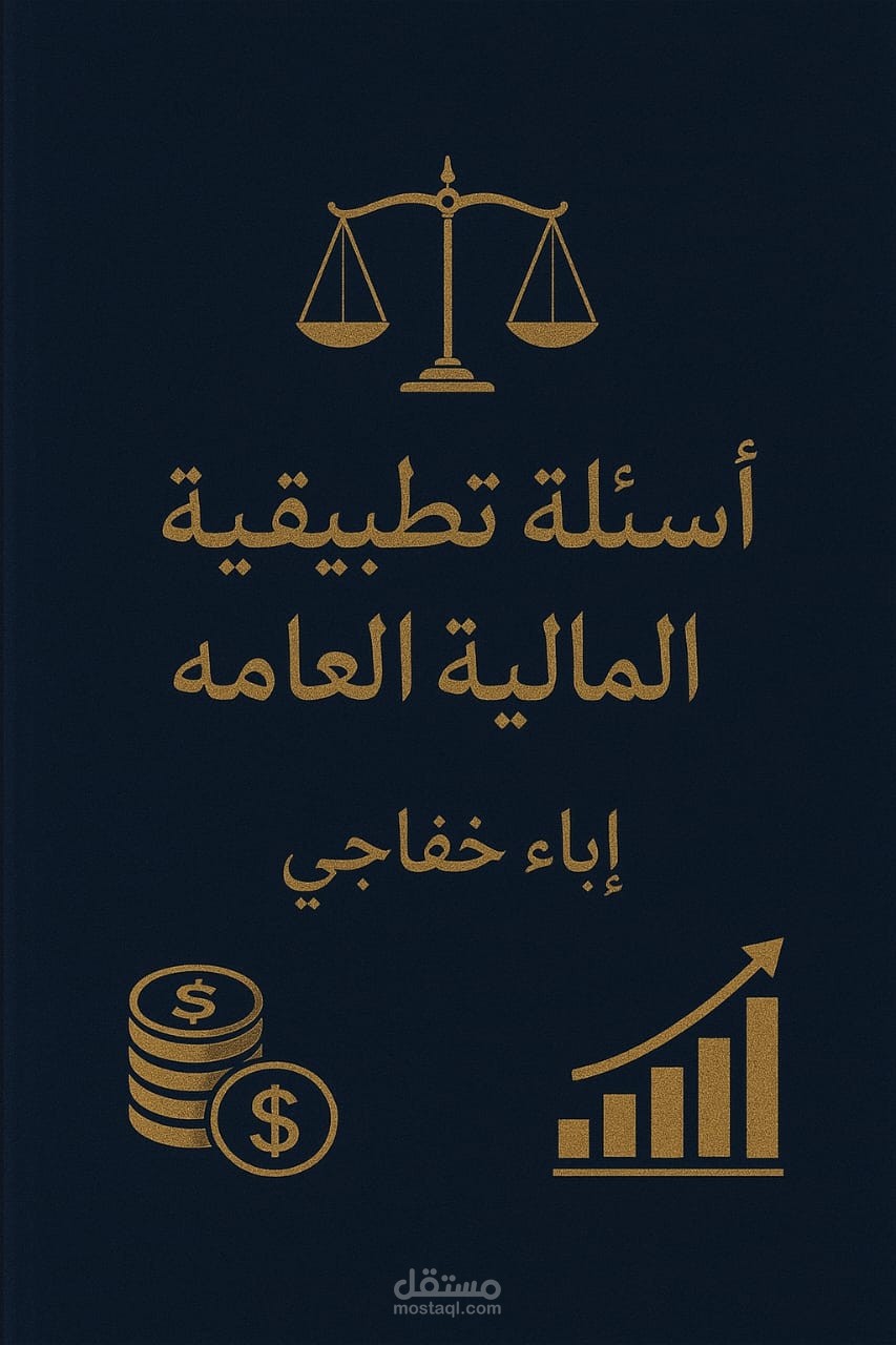 اسئله تطبيقيه على علم الماليه العامه