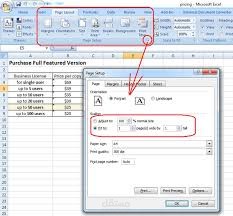 Transform excel to pdf file