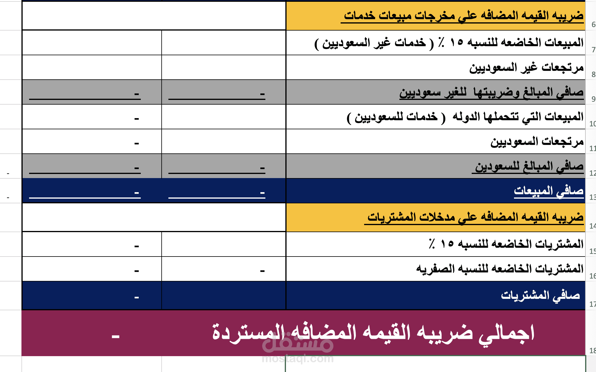 محاسب في المجمع الطبي