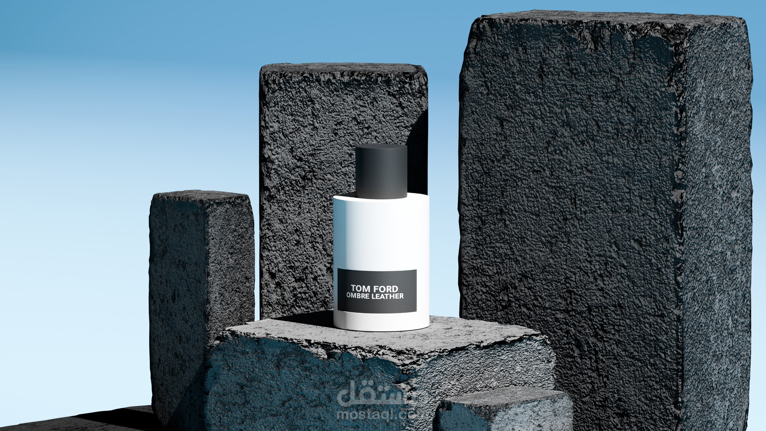 Sculpted Serenity: A Fragrance in Stone