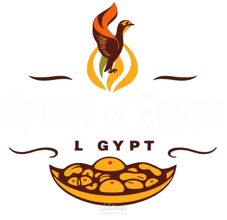 قائمة مطعم للأطباق المصرية