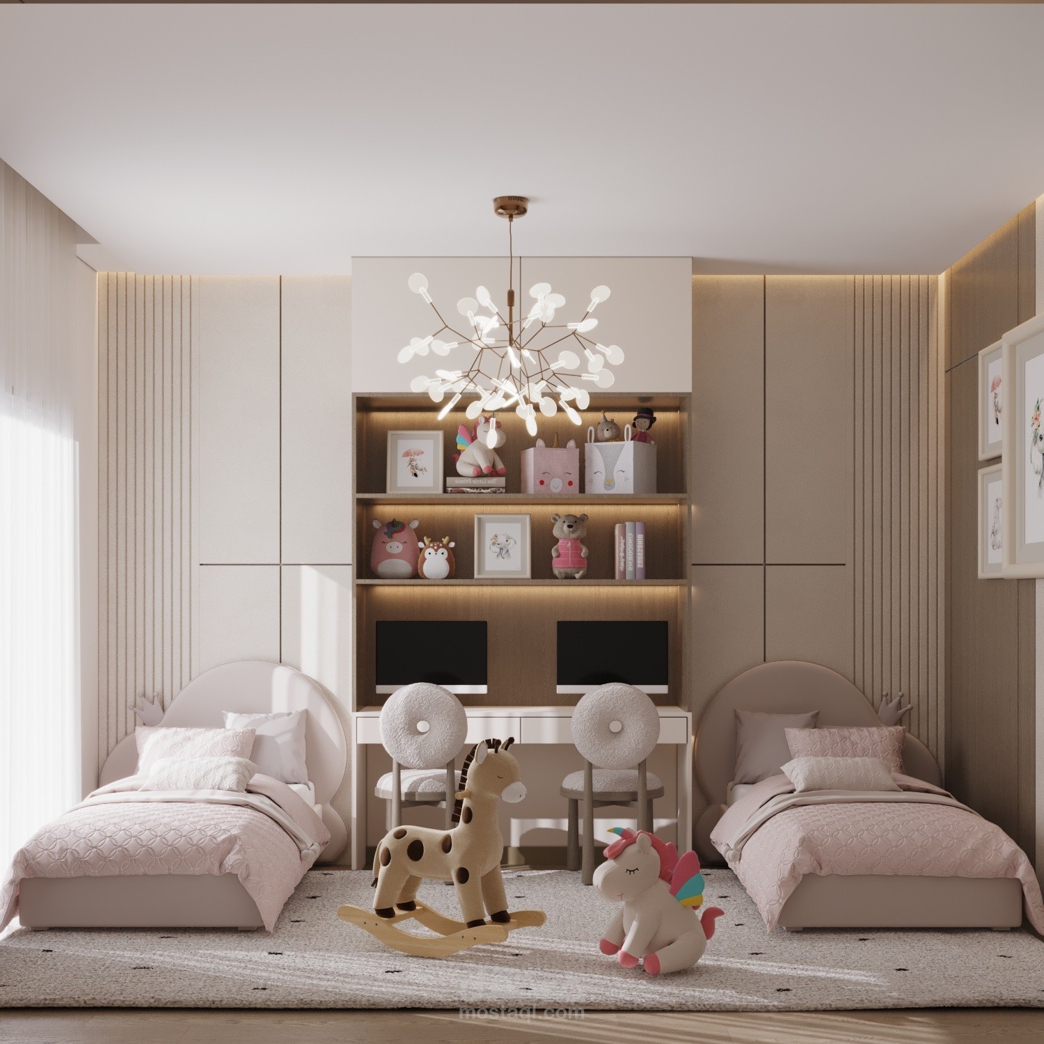 Beuty girl bedroom