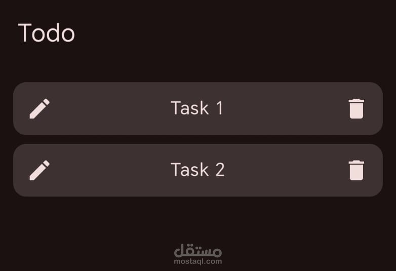 تطبيق To do List للاندرويد