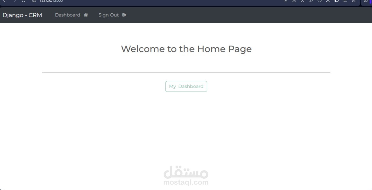 Django-CRM-Dashboard