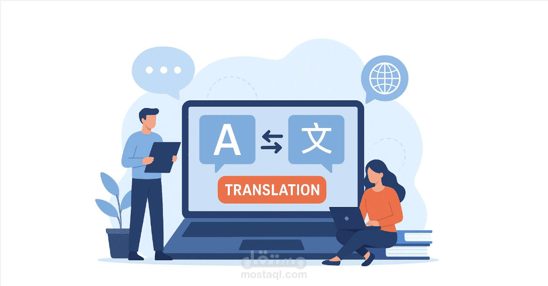 ترحمة النصوص من العربية للانجليزية و العكس