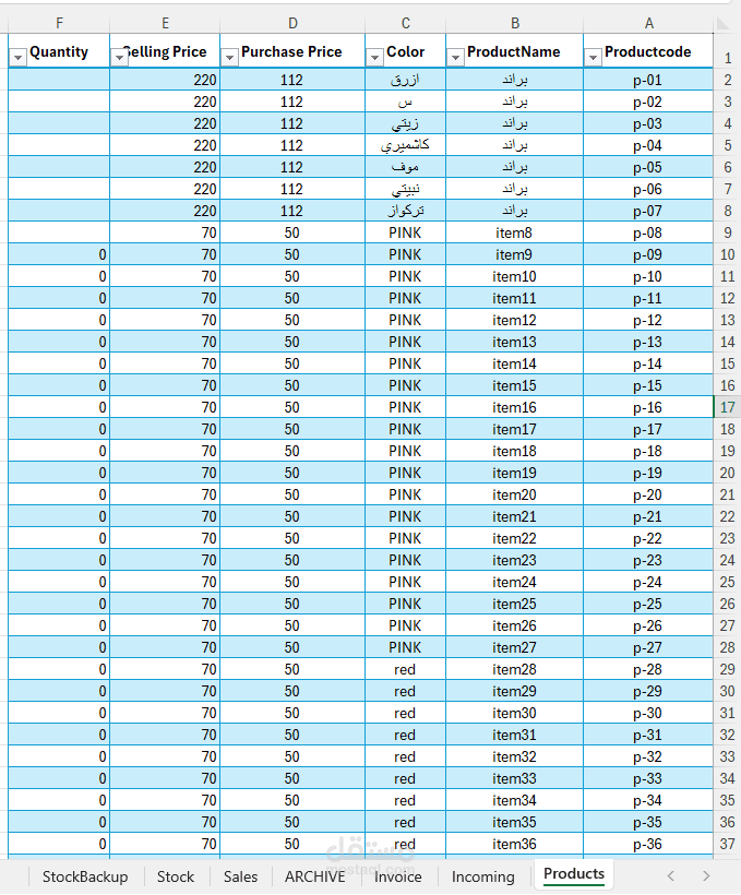 من ملف عادي إلى شغل احترافي يلفت الانتباه (Excel ).
