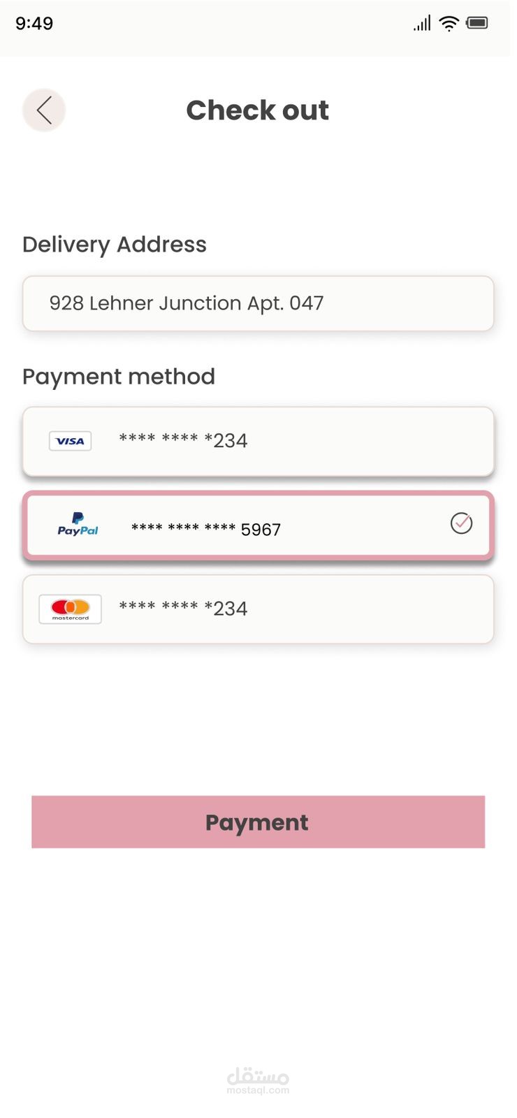 •مصمم واجهات وتجربة مستخدم (UI/UX