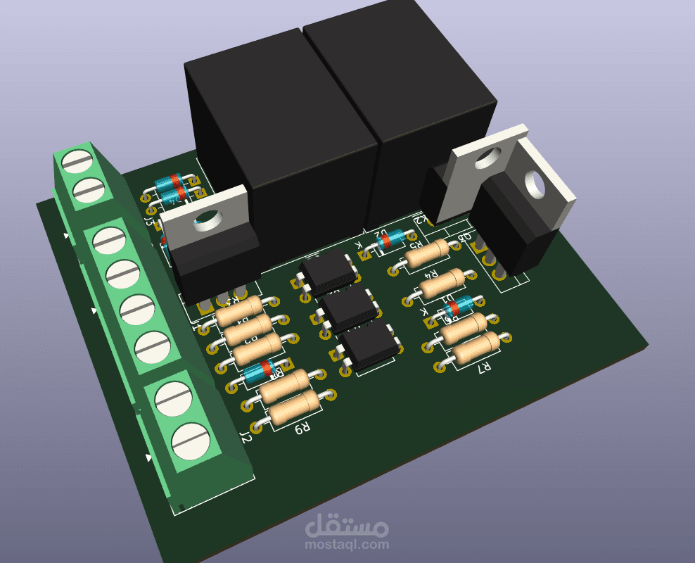 Motor driver PCB