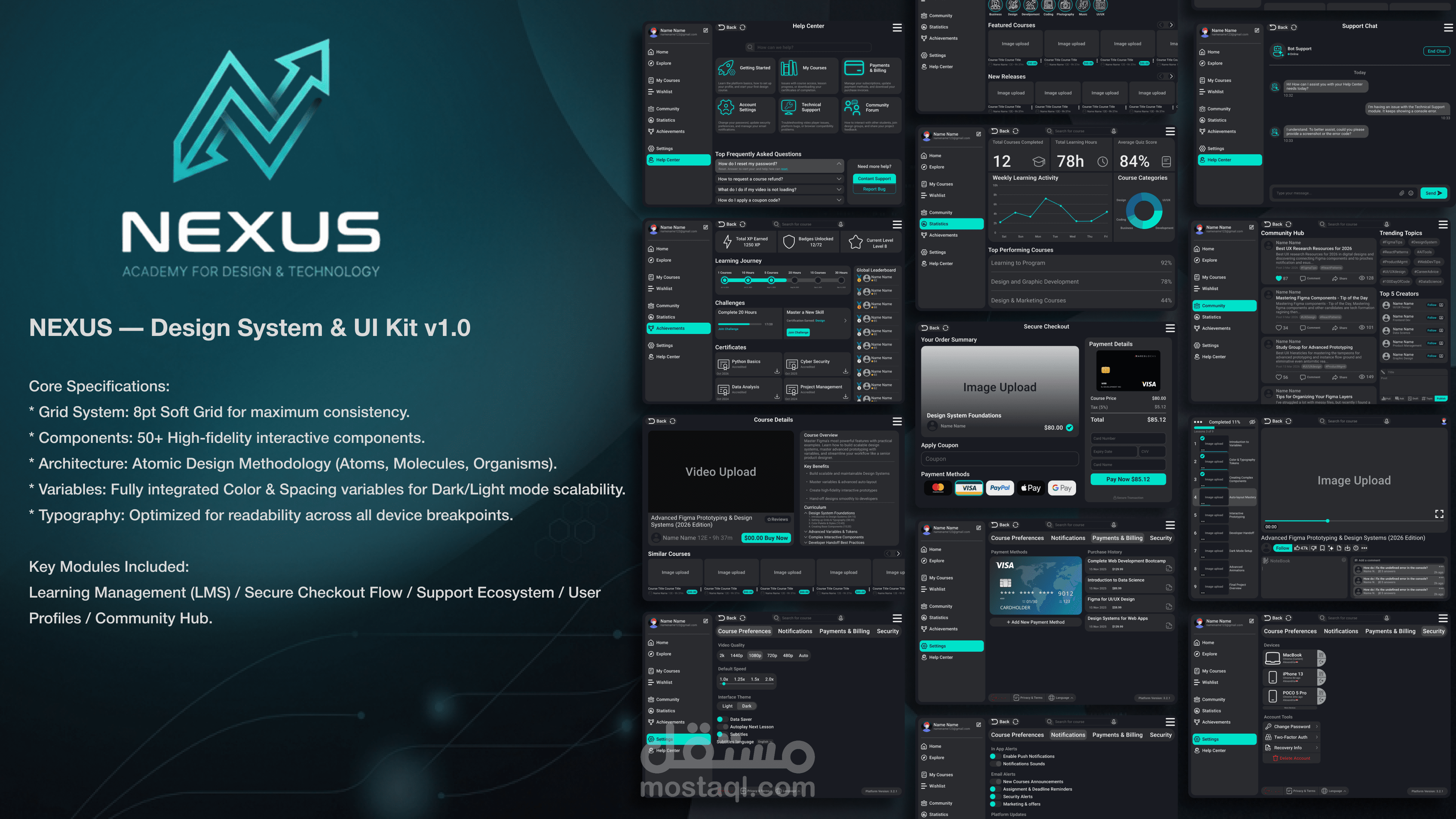 NEXUS — Premium E-Learning Experience for Designers