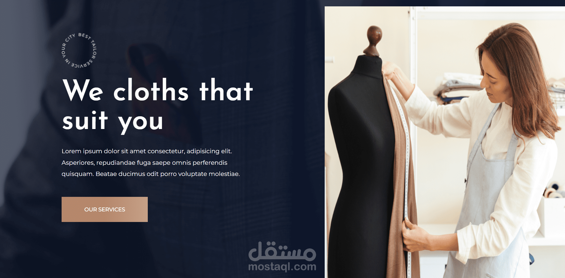 Tailor website