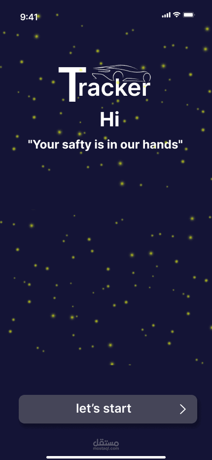 tracker | mobile application