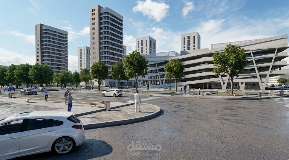 اظهار واقعى لمدينة