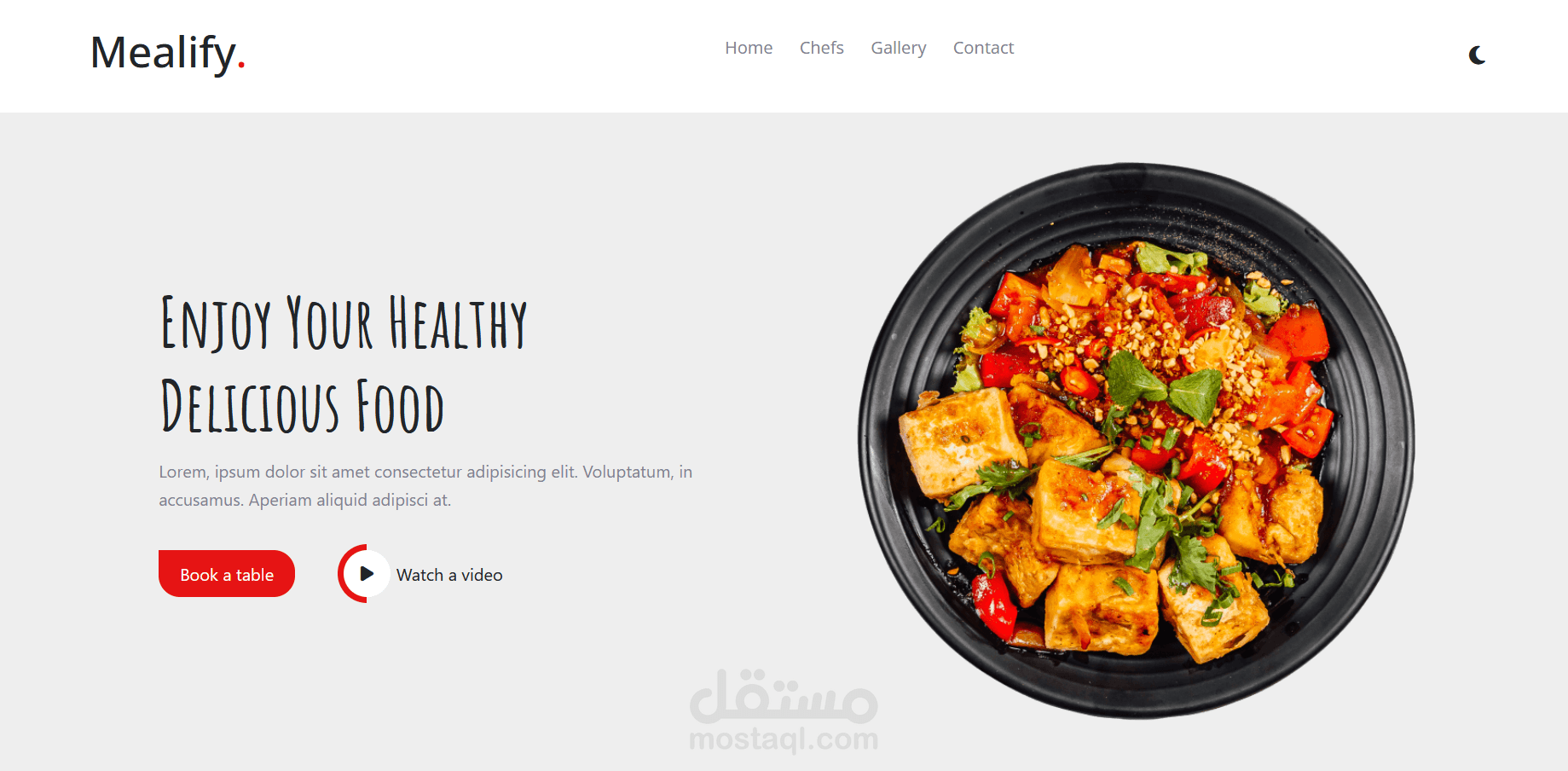 Restaurant website