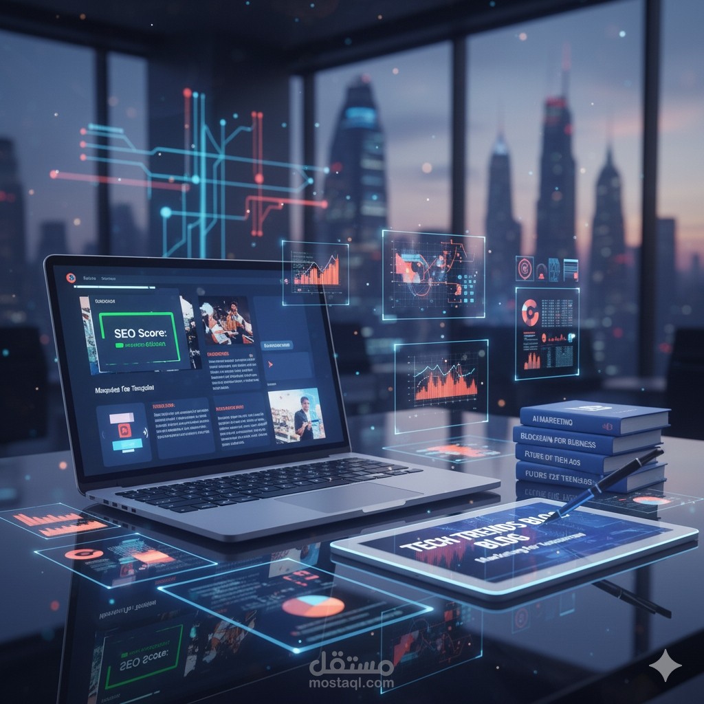 مقالات تسويقية متوافقة مع محركات البحث لمدونة تقنية