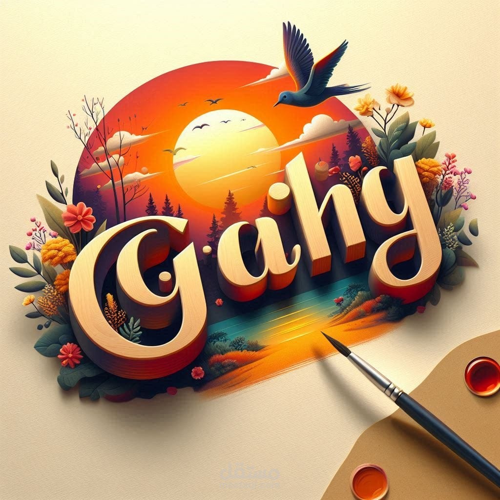 لوجو لصفحه رسم على الانستجرام