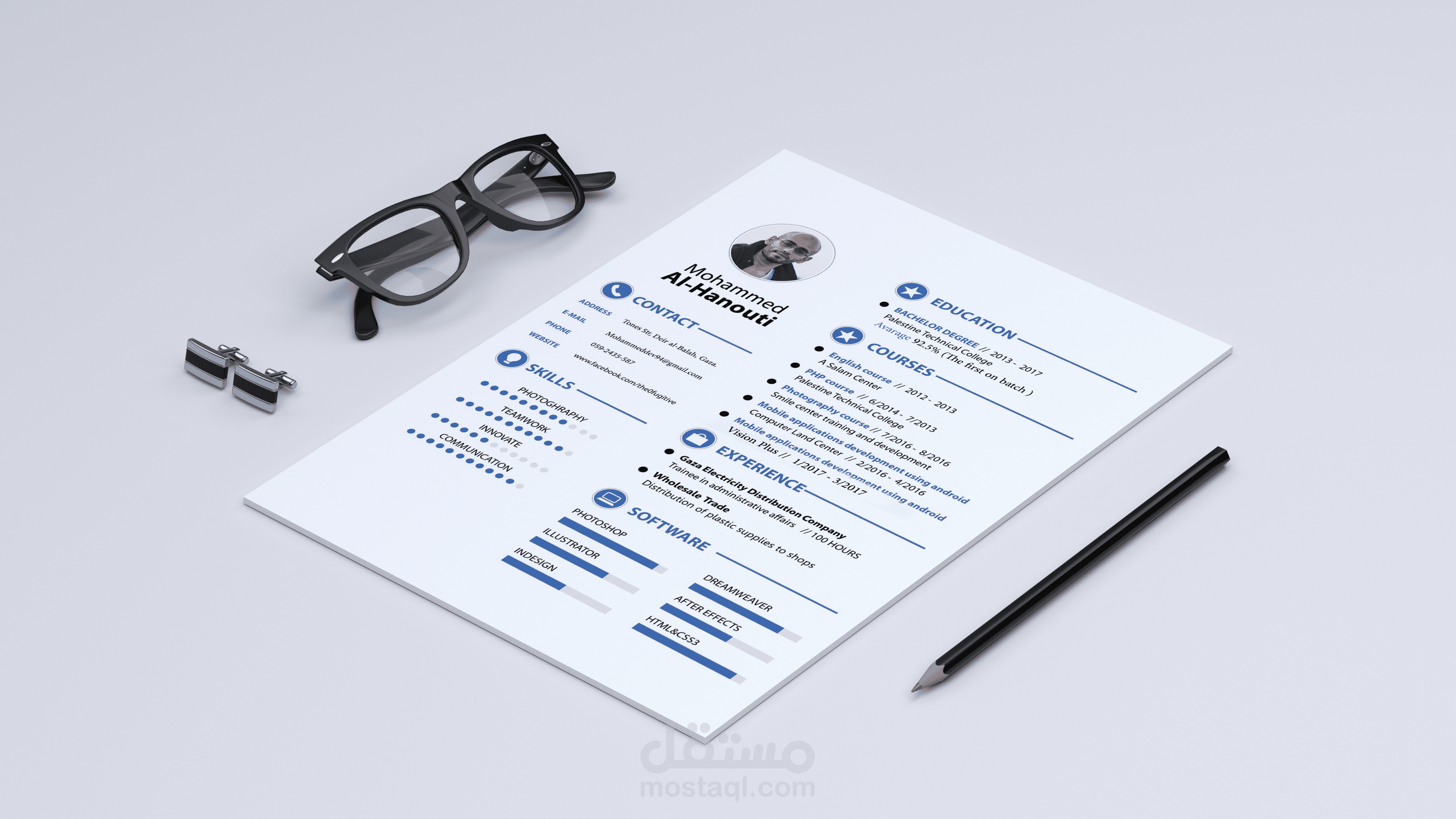 My CV Design