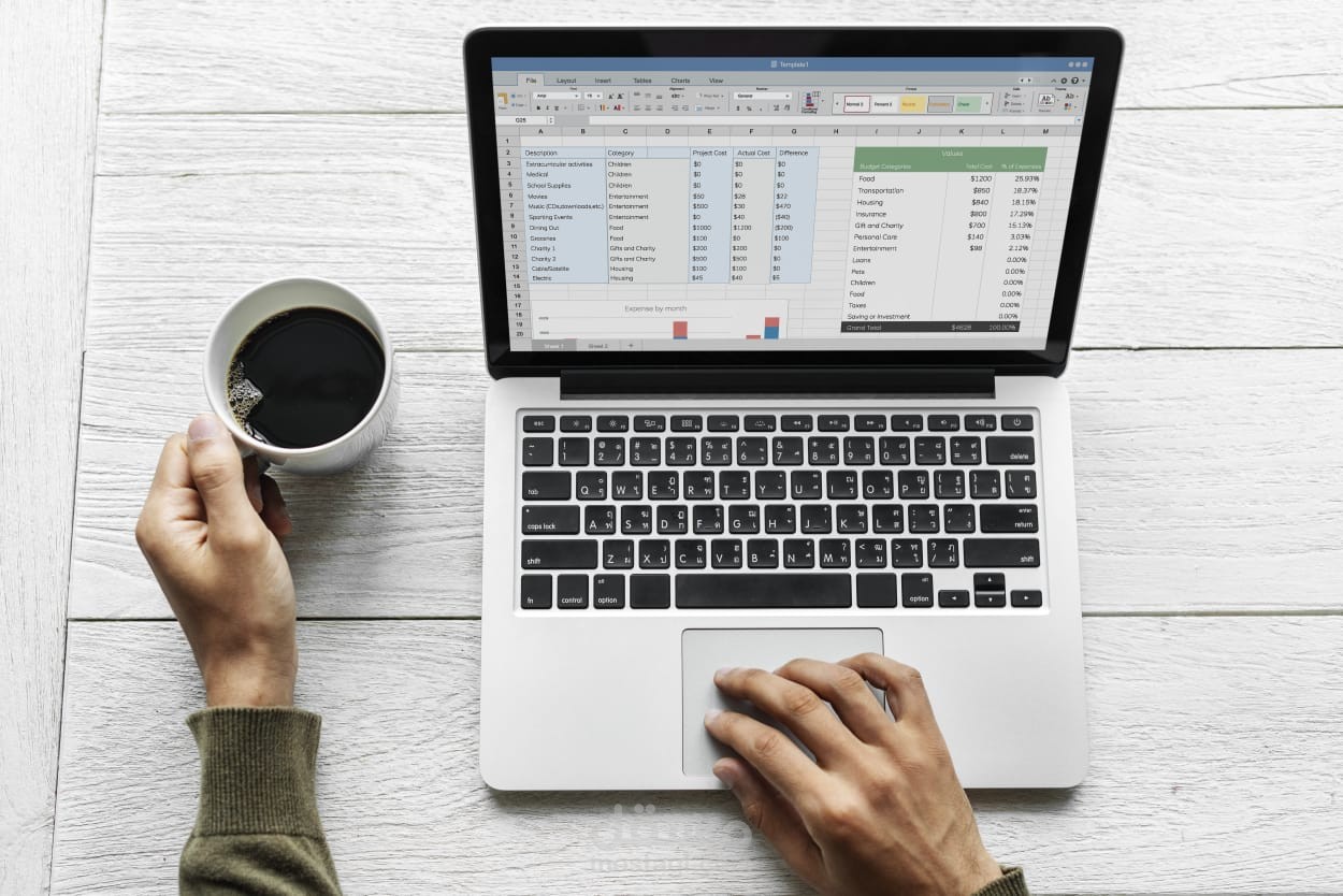 مثال علي إدخال البيانات علي Excel