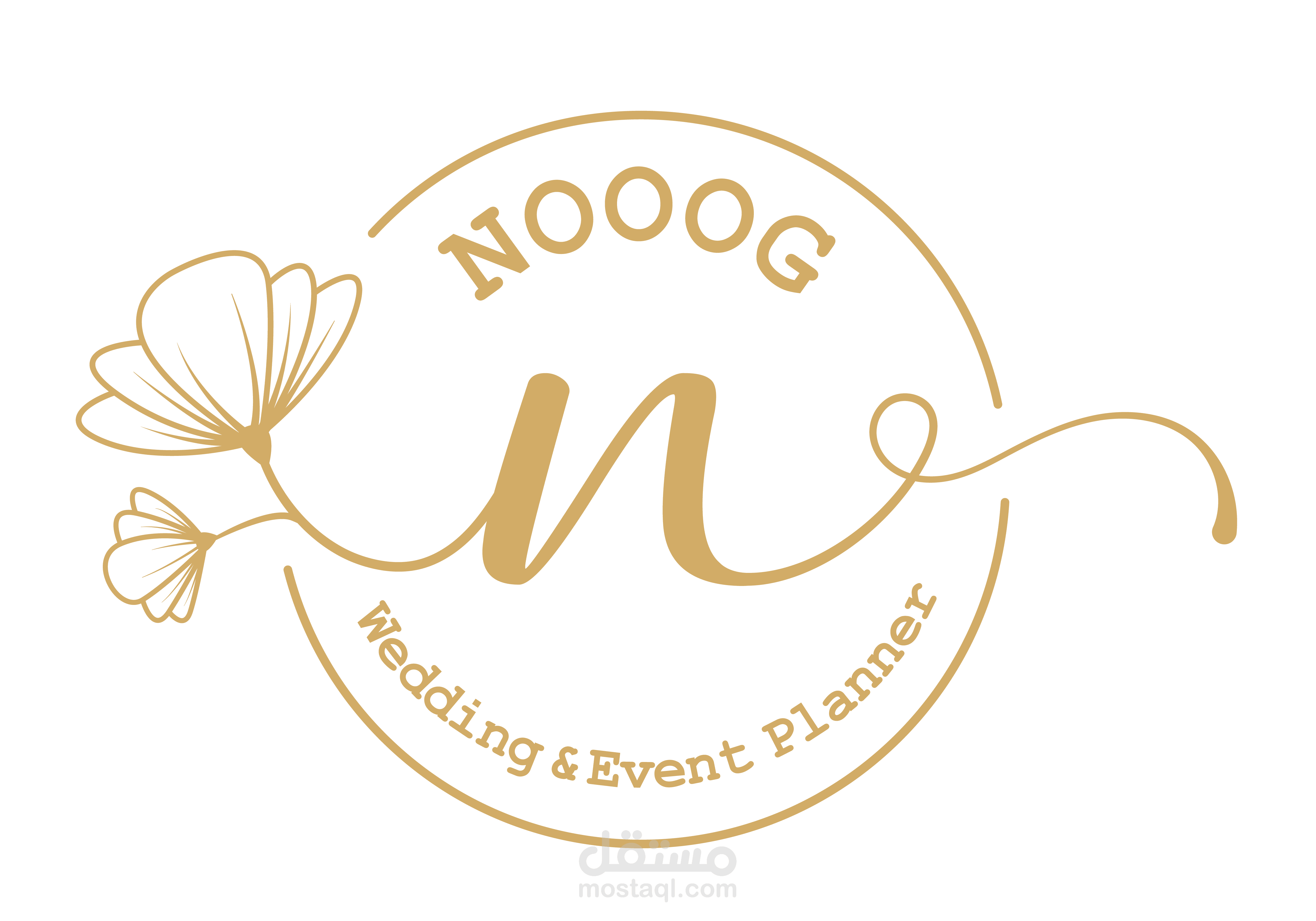 تصميم لوجو لصفحة wedding planner