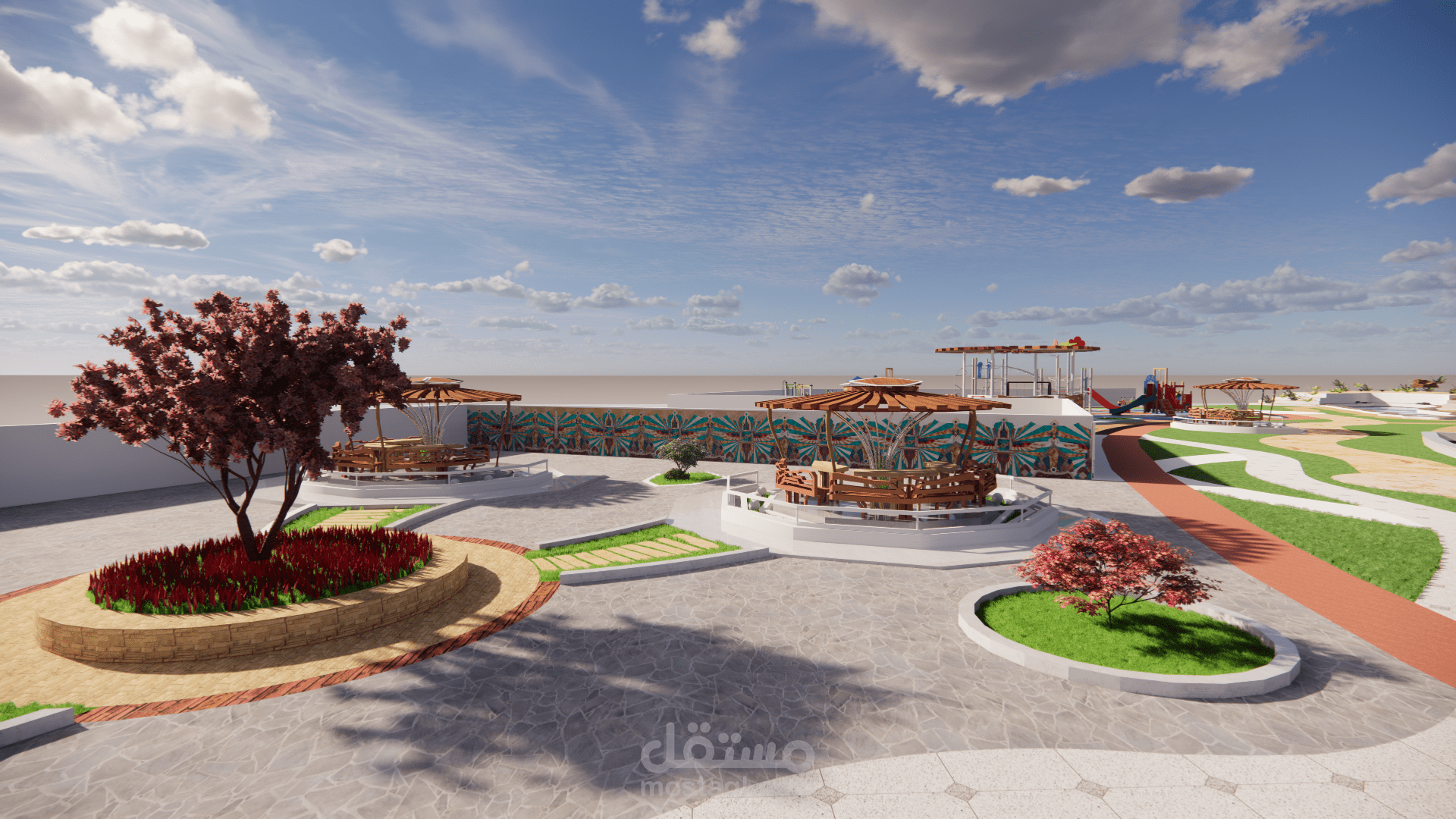 تصميم حديقة عامة
