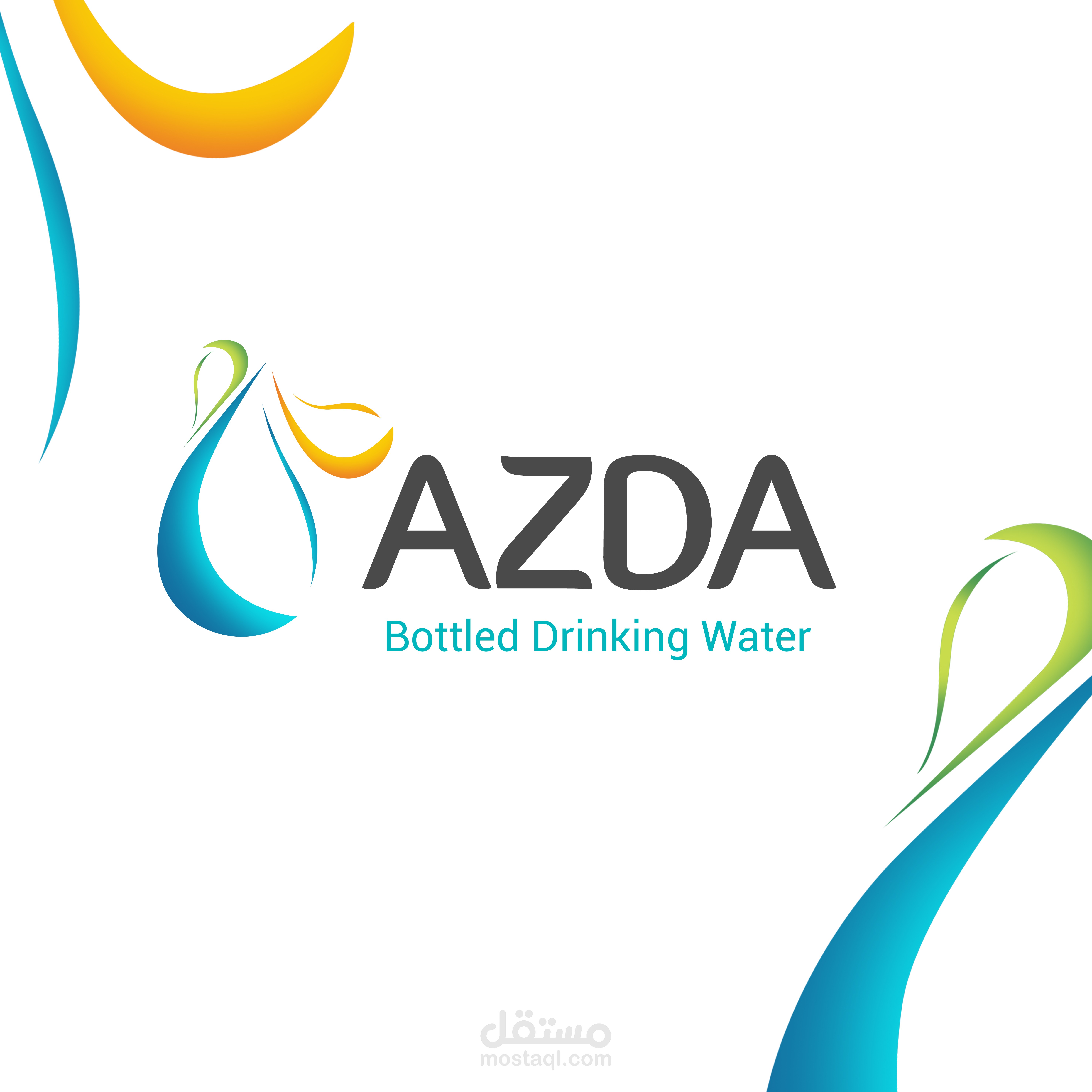 لوجو شركه ازدة للمياه