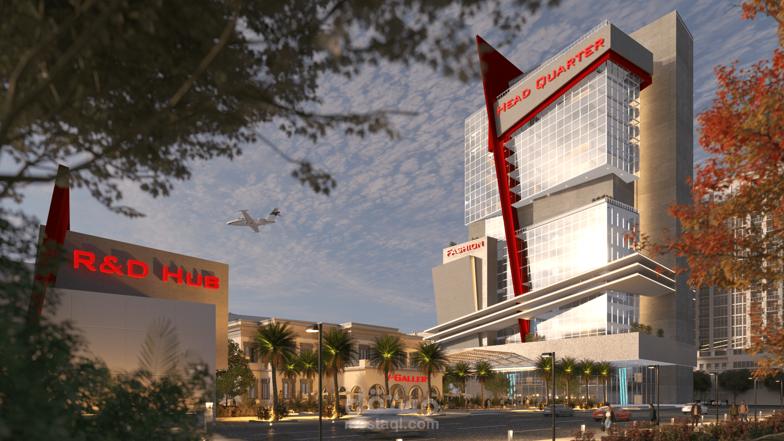 مجمع متعدد الاستخدامات ( ثقافي – تجاري – إداري )