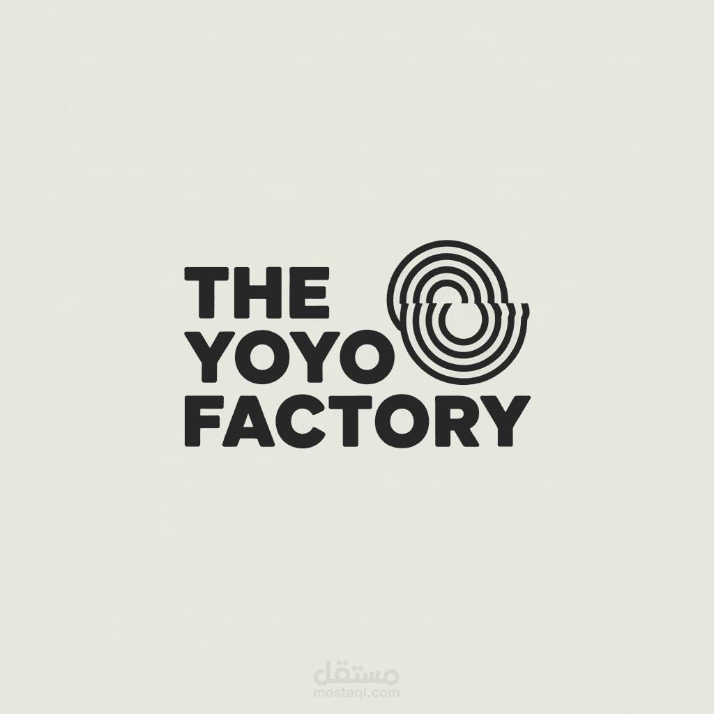 تصميم شعار لماركة حلويات حديثة وعصرية