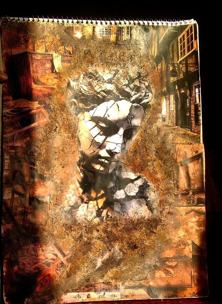 فن كولاج تصميم