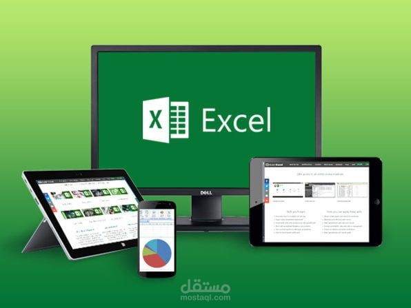 إدخال البيانات عبر Excel