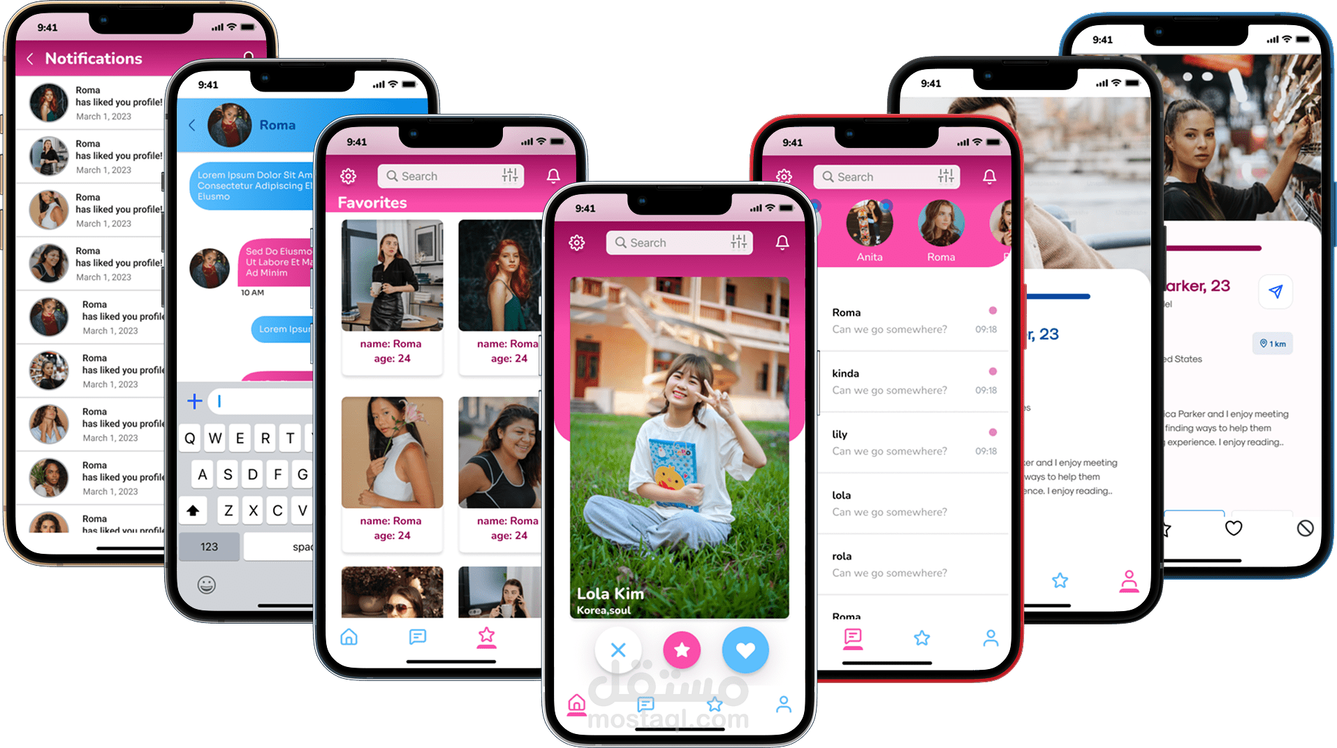 تصميم واجهة مستخدم لتطبيقات الموبايل ui ux
