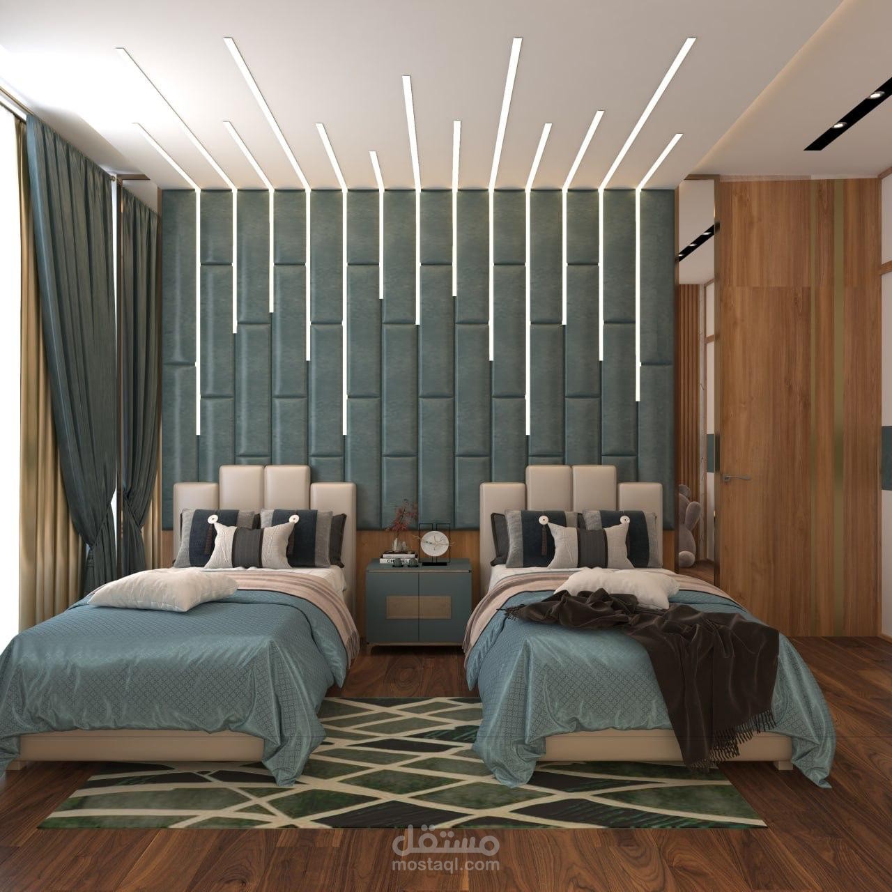 تصميم ديكور غرف نوم