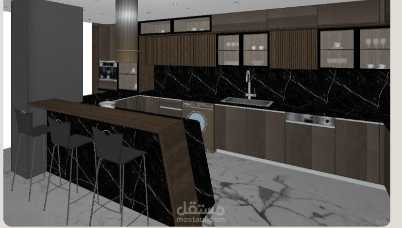 مطبخ مفتوح