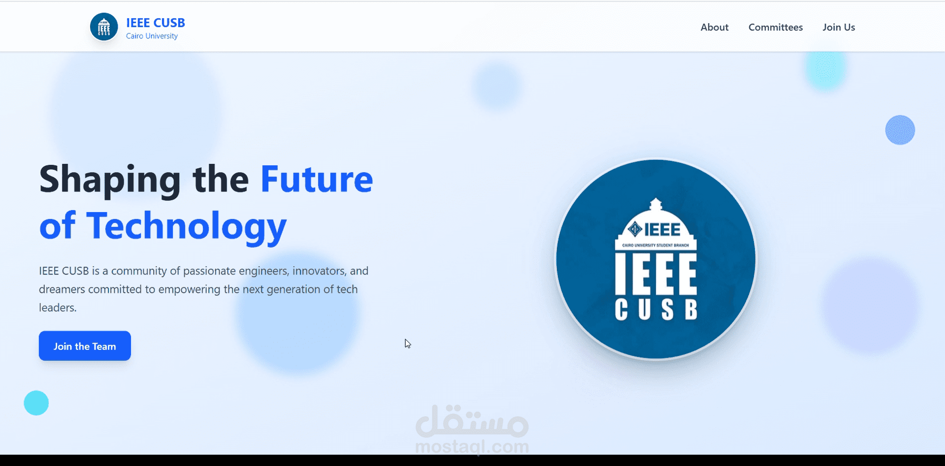 موقع IEEE CUSB