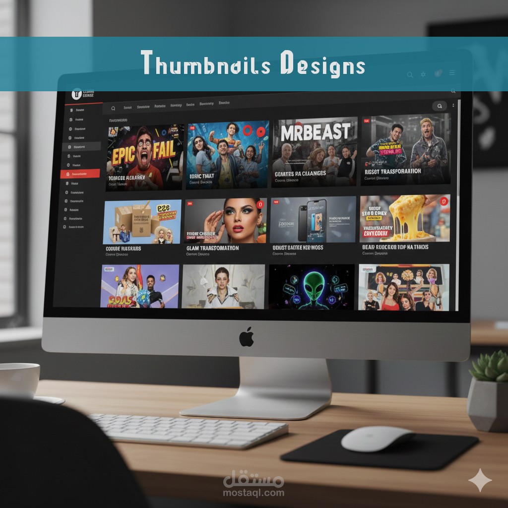 تصميم صور مصغره thumbnails