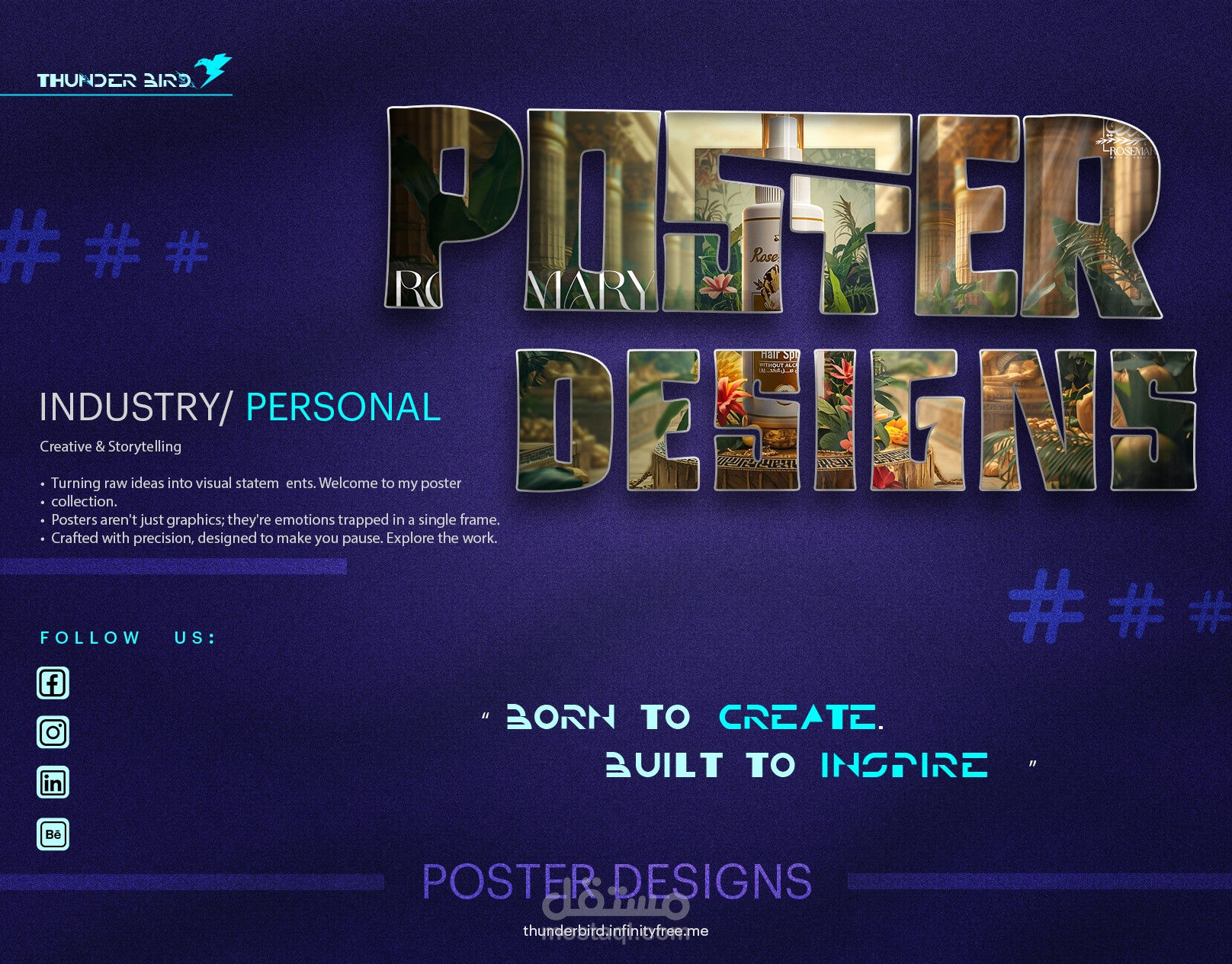 تصميم قوالب بوسترات (social media posters)