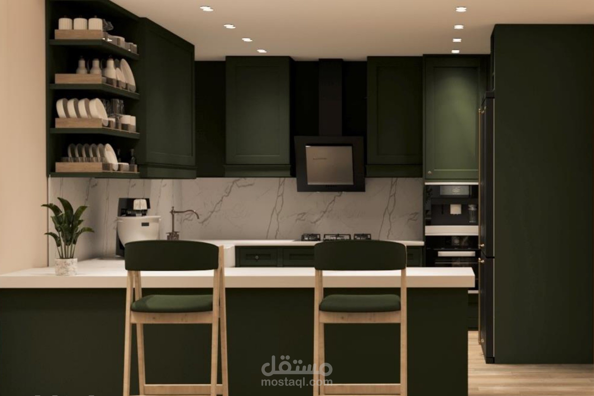 مطبخ تصميم ثر دي