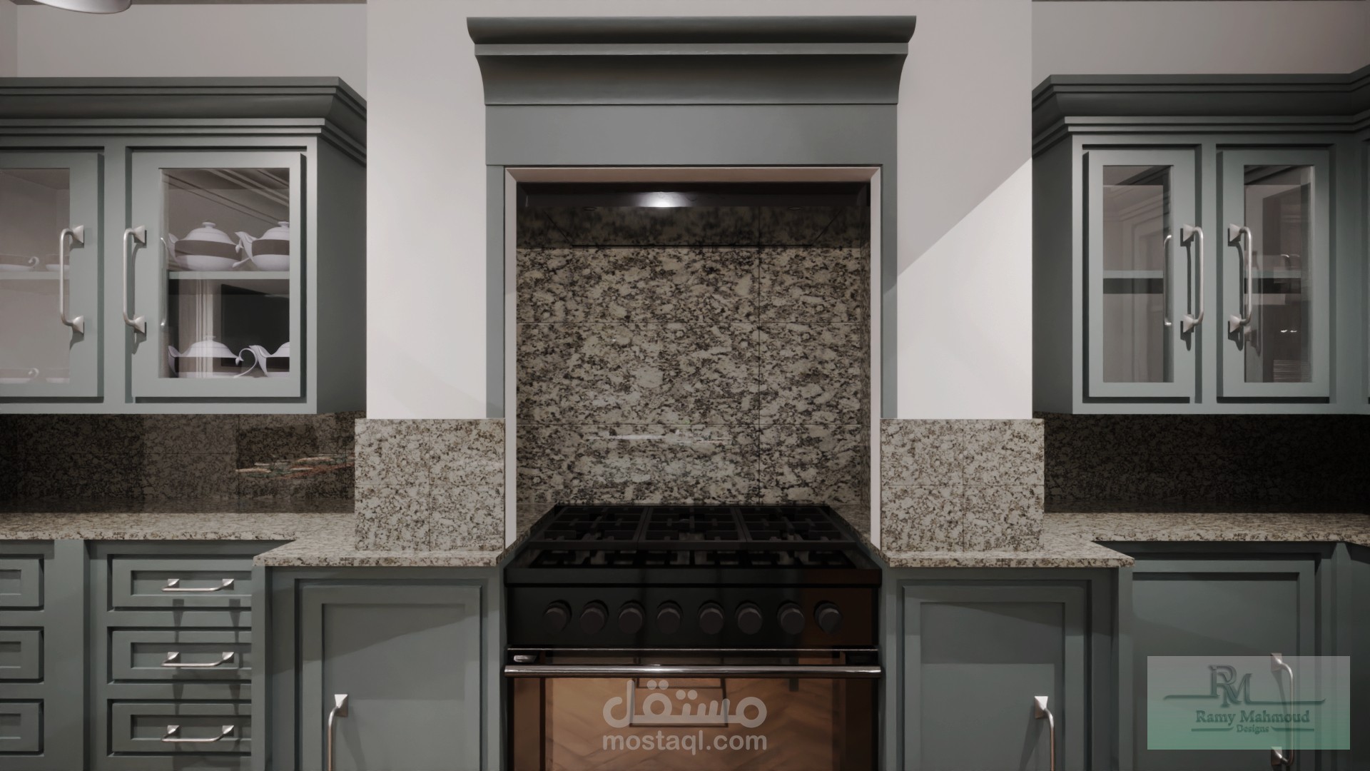 Neoclassicical design for a kitchen