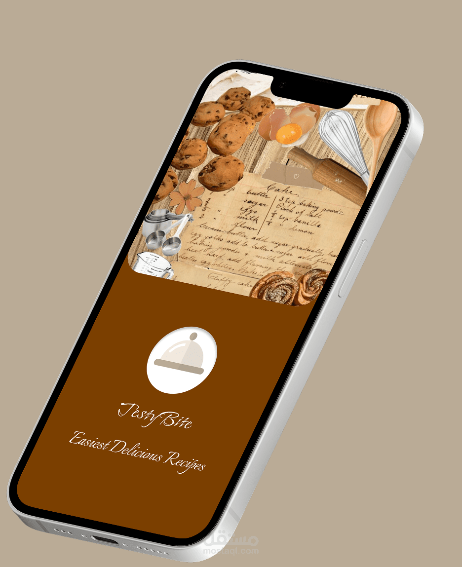UI of recipes app