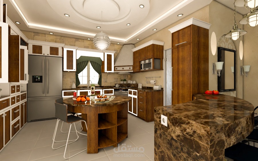 مطبخ طراز كلاسيك